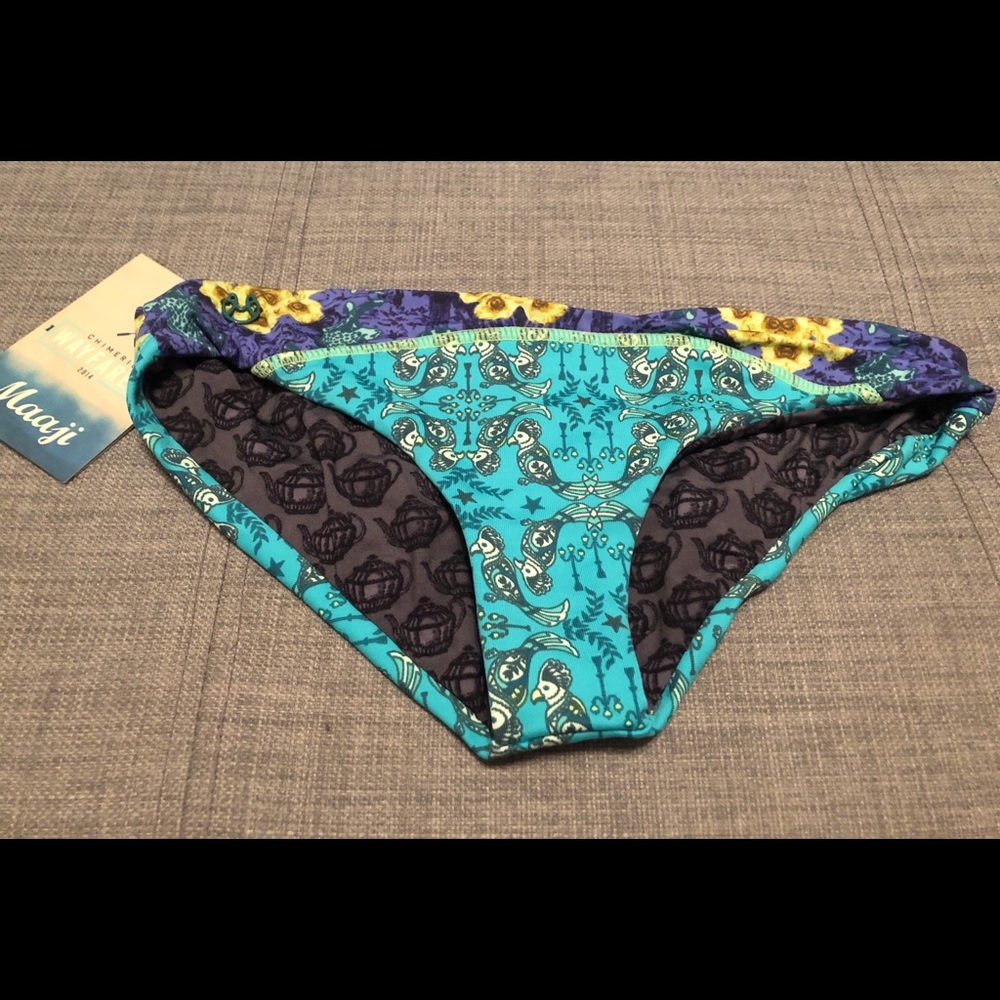 Maaji Reversible Bikini Bottom Sz S